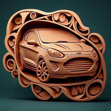 3D model Ford Ka (STL)